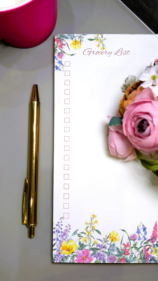 Festive Meadow Grocery List