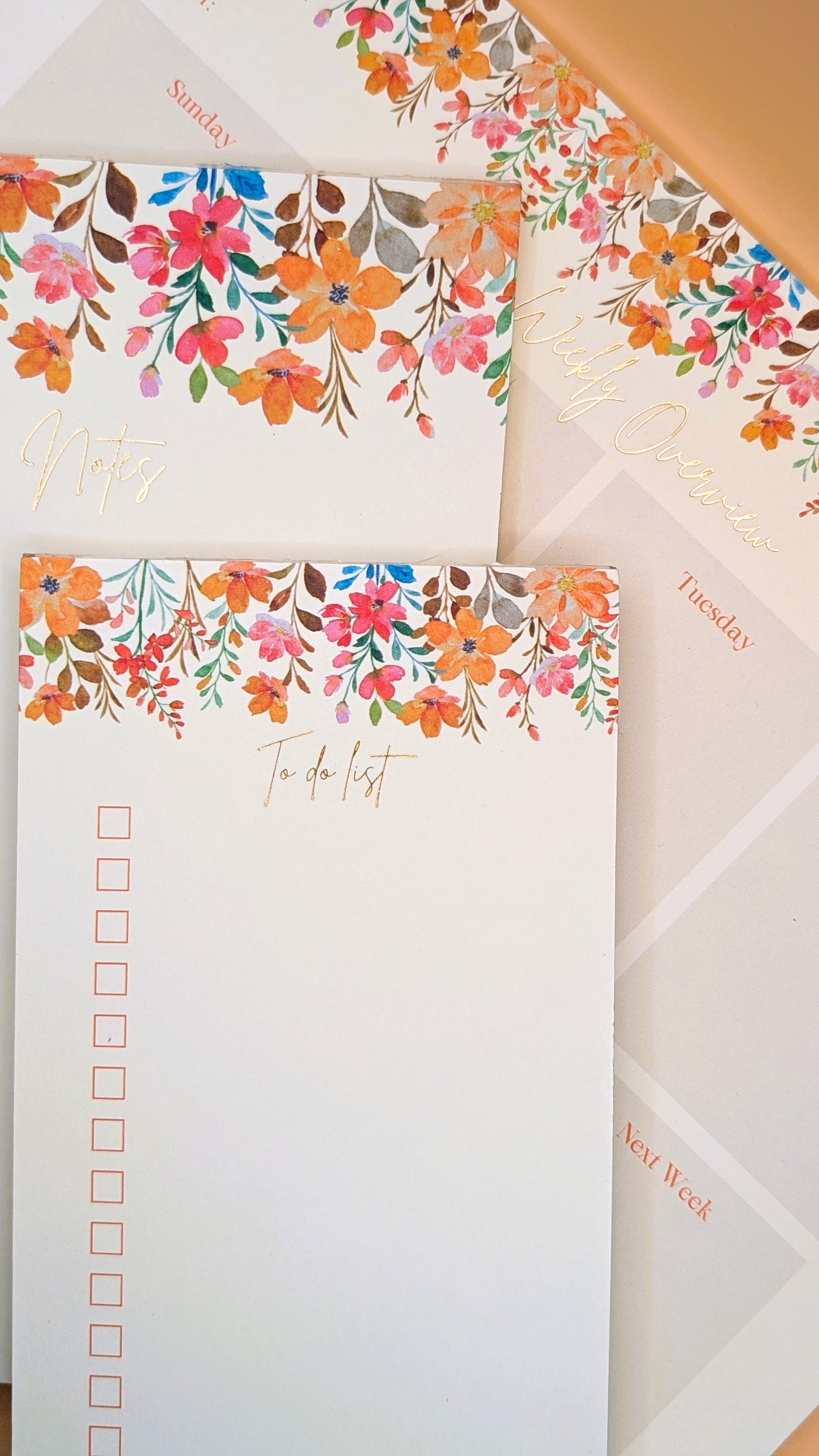 Wildflowers Desk Set