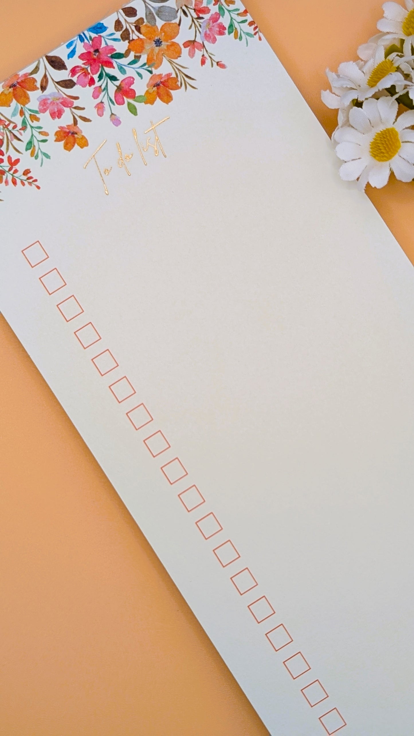 Wildflowers To-do List