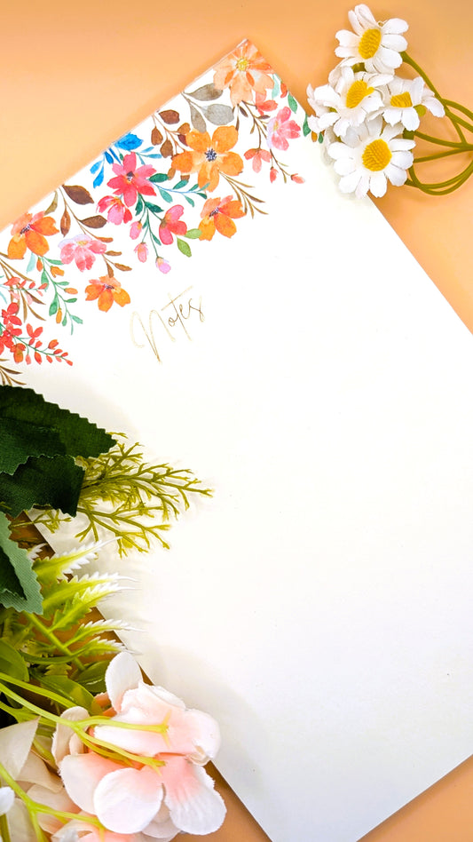 Wildflowers Notepad
