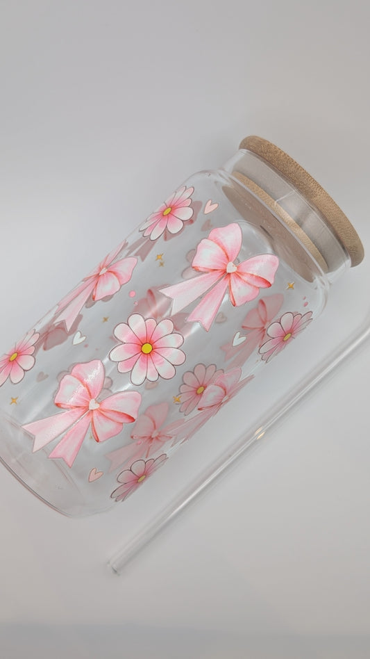 Lace and Petals Tumbler