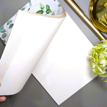 Gilded Green Notepad