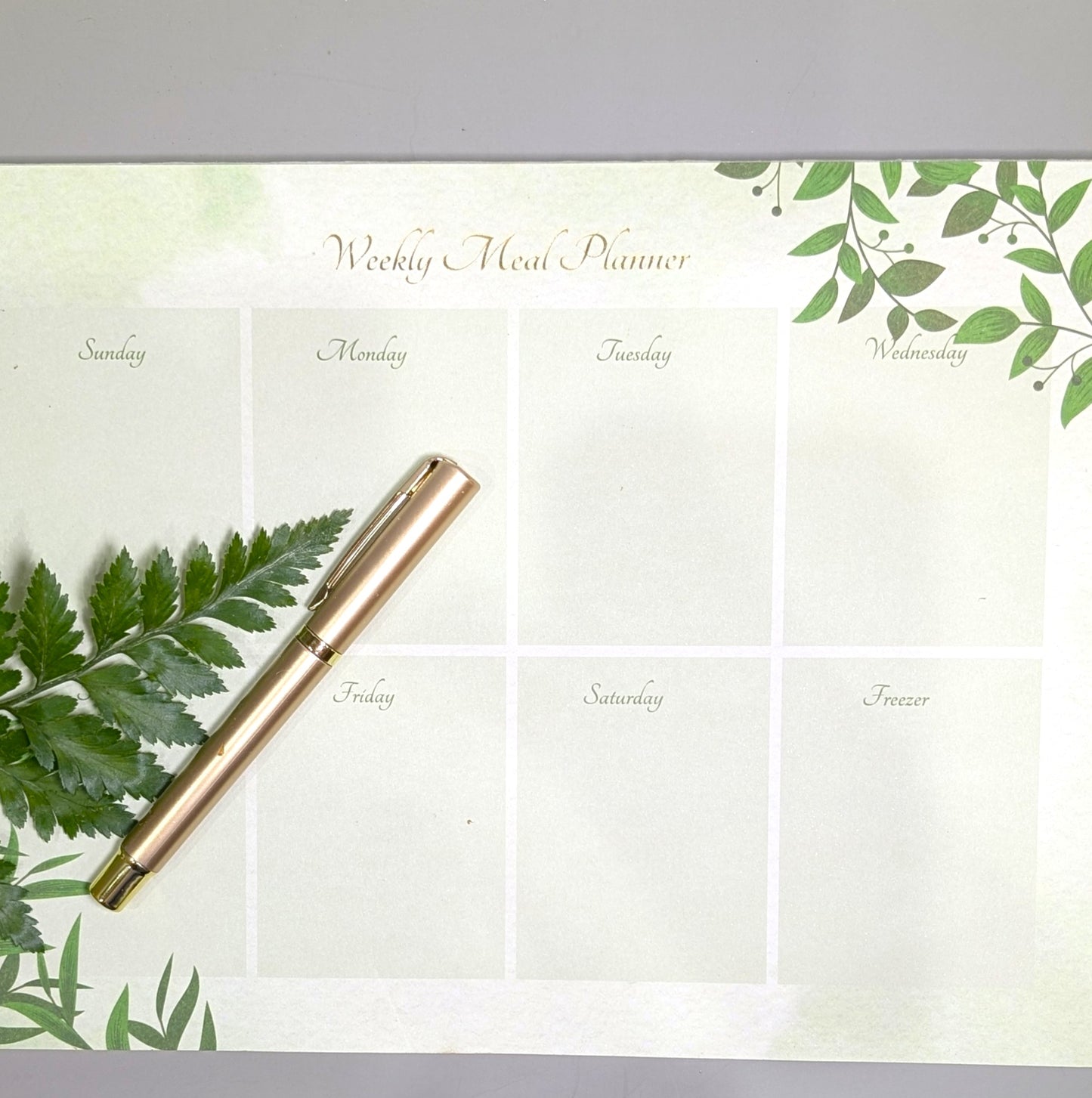 Verde Meal Planner