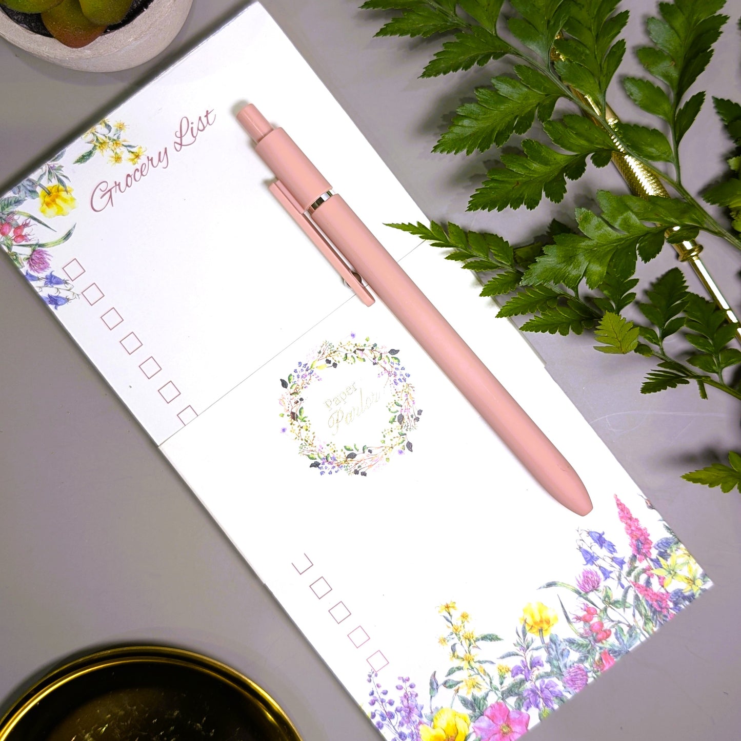 Festive Meadow Grocery List