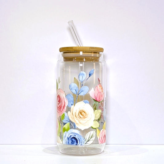 Pastel Roses Tumbler